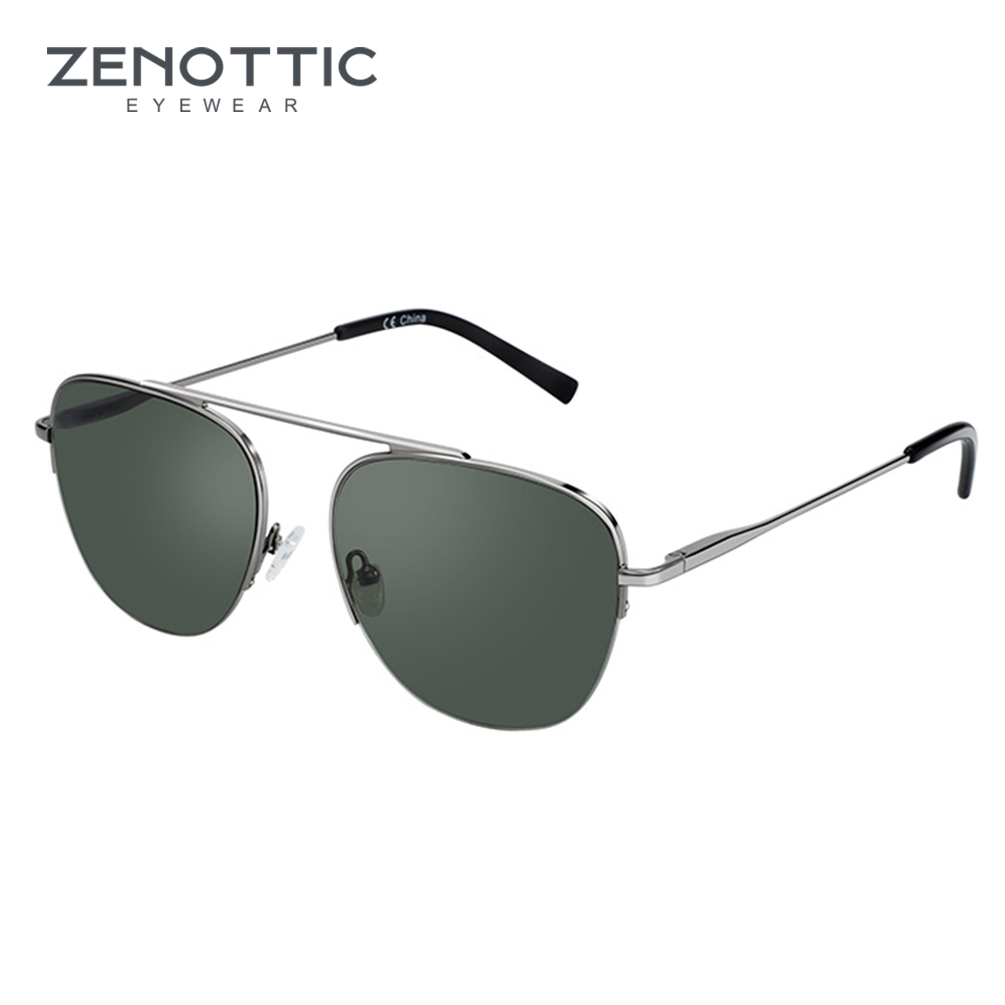 Men Shoes Zegna - ZENOTTIC модные солнцезащитные очки-пилот с защитой