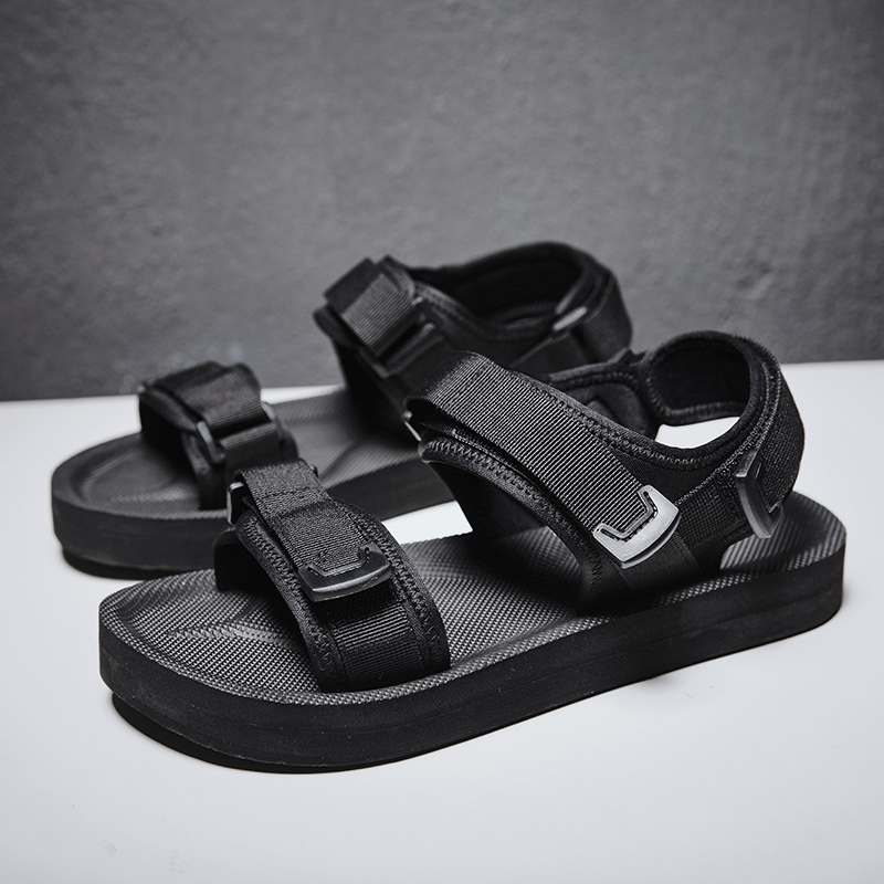 Регулируемые сандалии на плоск – обзор и цена Men Shoes Velcro