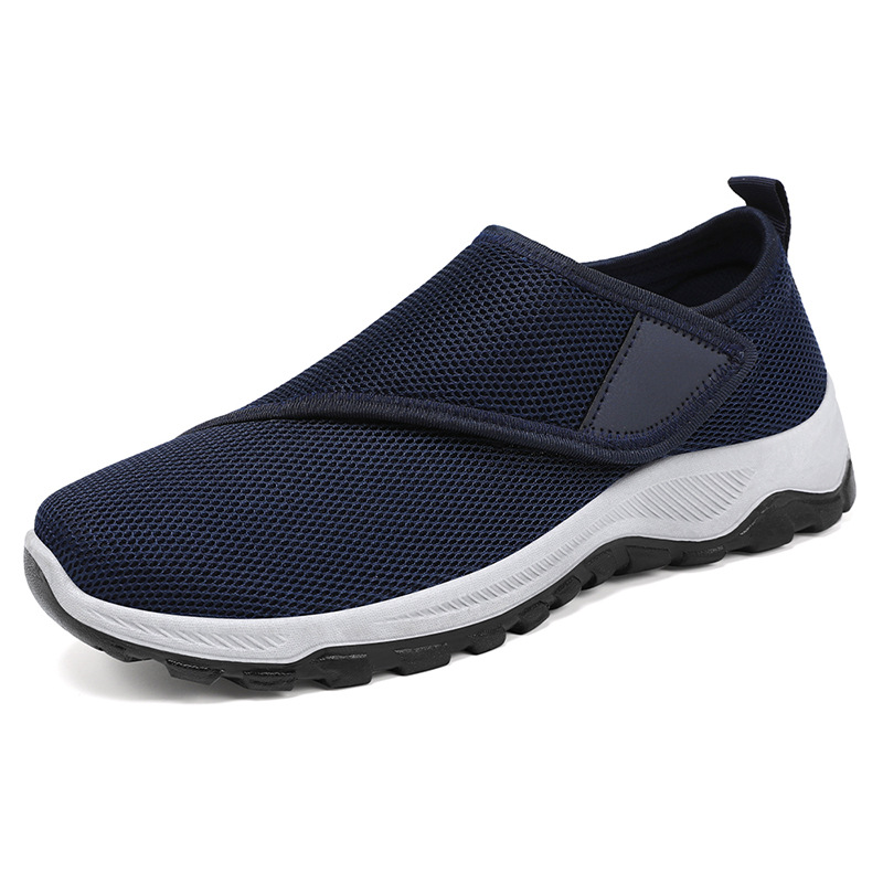 Новые летние мужские сетчатые  – обзор и цена Men Shoes Velcro