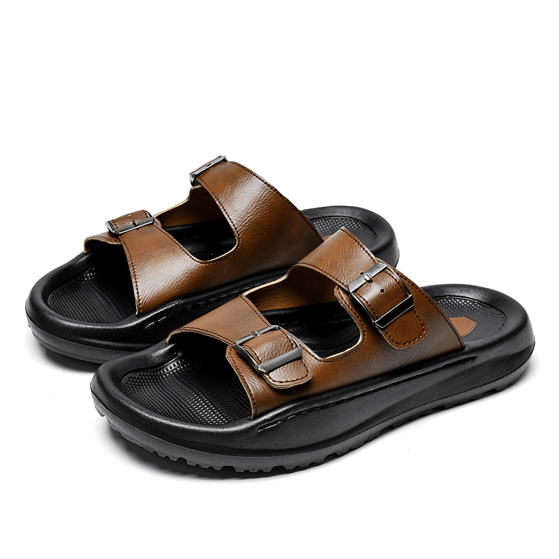 Мужские сандалии без шнуровки, – обзор и цена Men Shoes Velcro