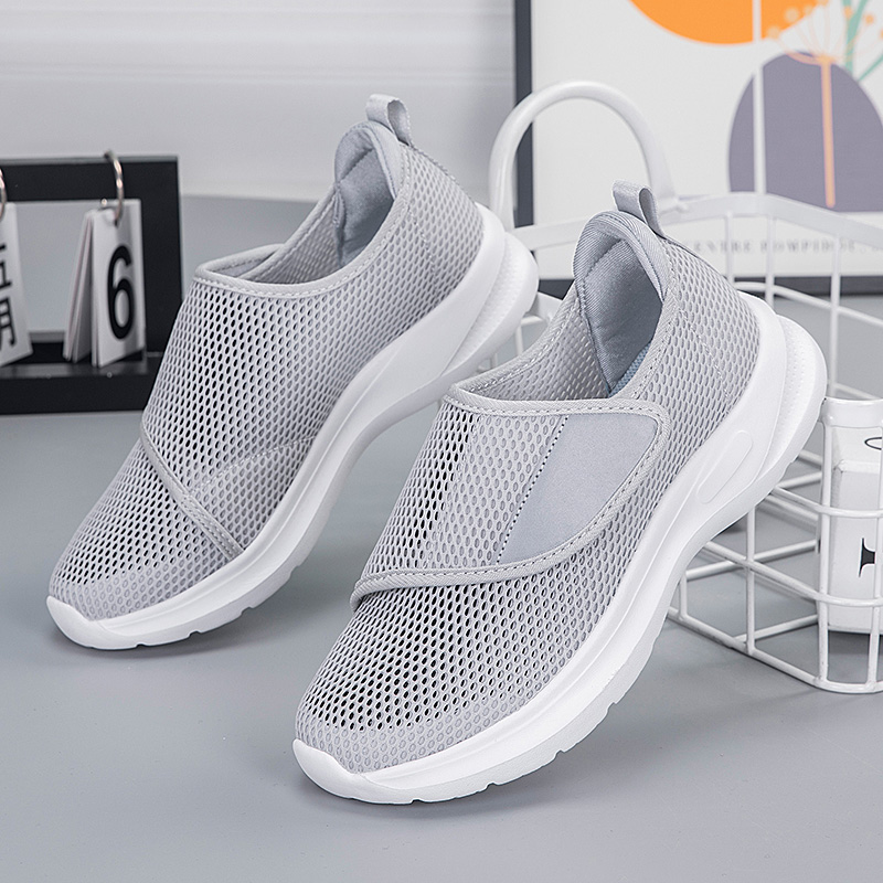 Мужские летние дышащие сетчаты – обзор и цена Men Shoes Velcro
