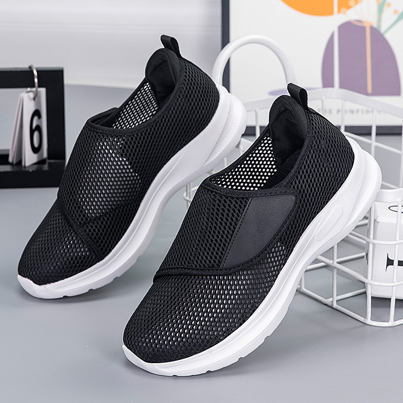 Мужские летние дышащие сетчаты – обзор и цена Men Shoes Velcro