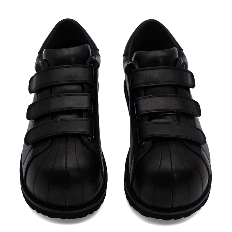 Мужские кожаные кеды с закрыты – обзор и цена Men Shoes Velcro