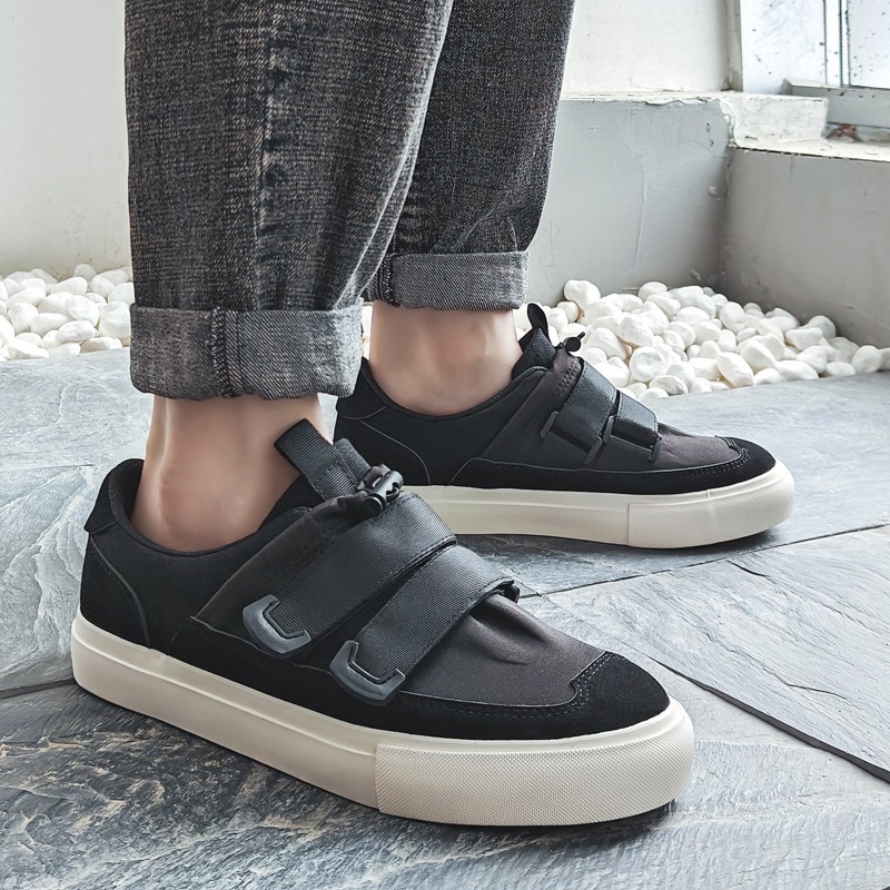Мужская классическая парусинов – обзор и цена Men Shoes Velcro