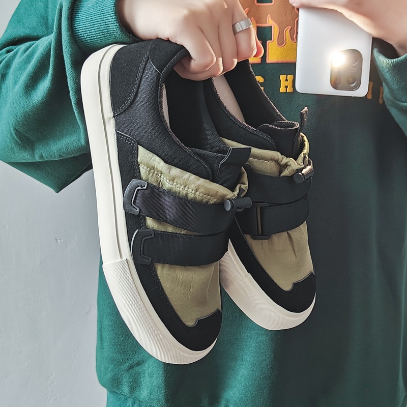 Мужская классическая парусинов – обзор и цена Men Shoes Velcro