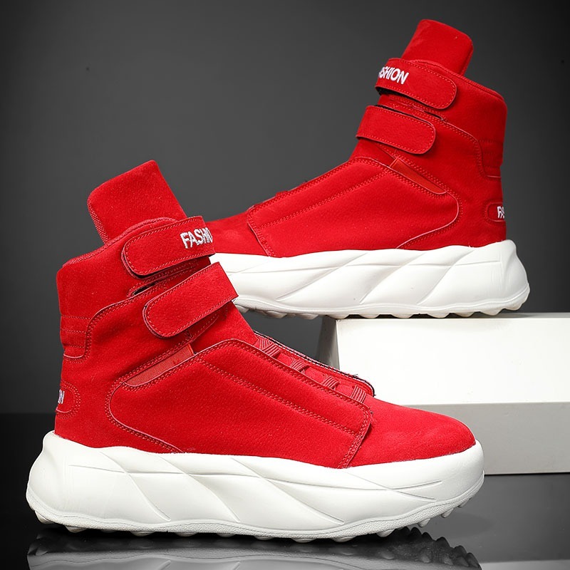 Мужские высокие кроссовки 2026 – обзор и цена Men Shoes Velcro