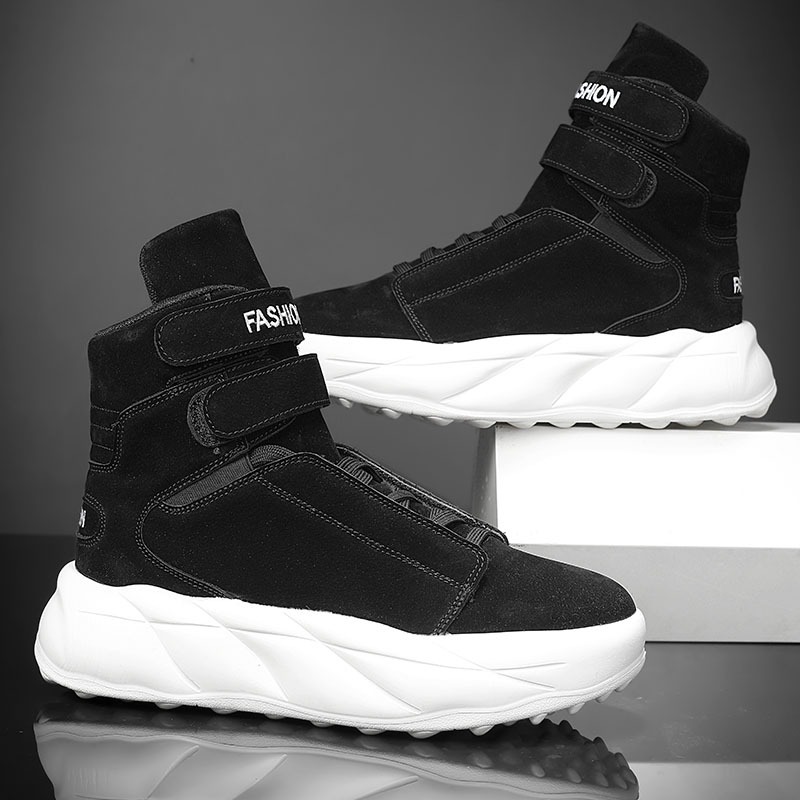 Мужские высокие кроссовки 2026 – обзор и цена Men Shoes Velcro