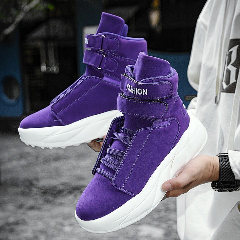 Мужские высокие кроссовки 2026 – обзор и цена Men Shoes Velcro