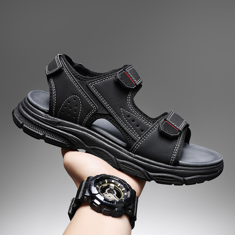 Мужские уличные сандалии с рег – обзор и цена Men Shoes Velcro