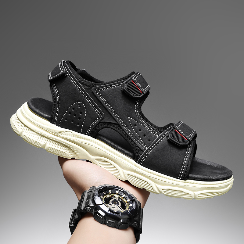 Мужские уличные сандалии с рег – обзор и цена Men Shoes Velcro