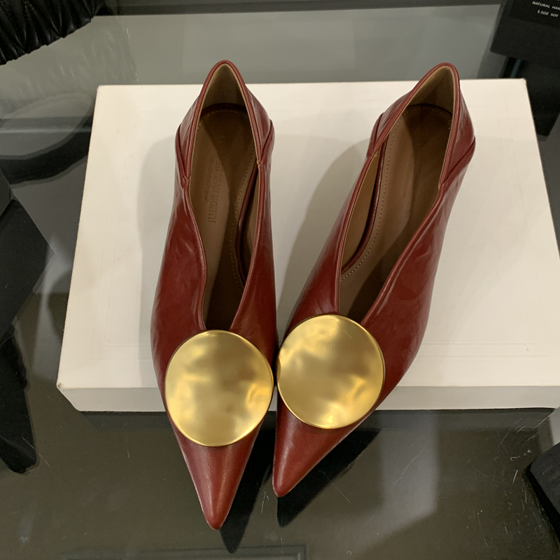 SUOJIALUN/2022, осенние новые  – обзор и цена Dress Shoe Pointed