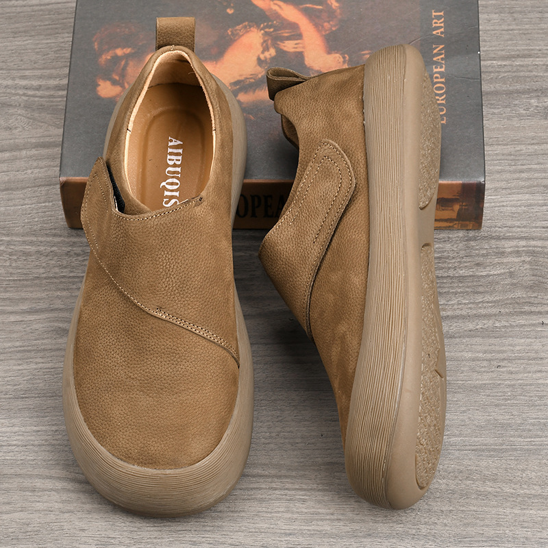 Мужские повседневные лоферы 20 – обзор и цена Men Shoes Velcro