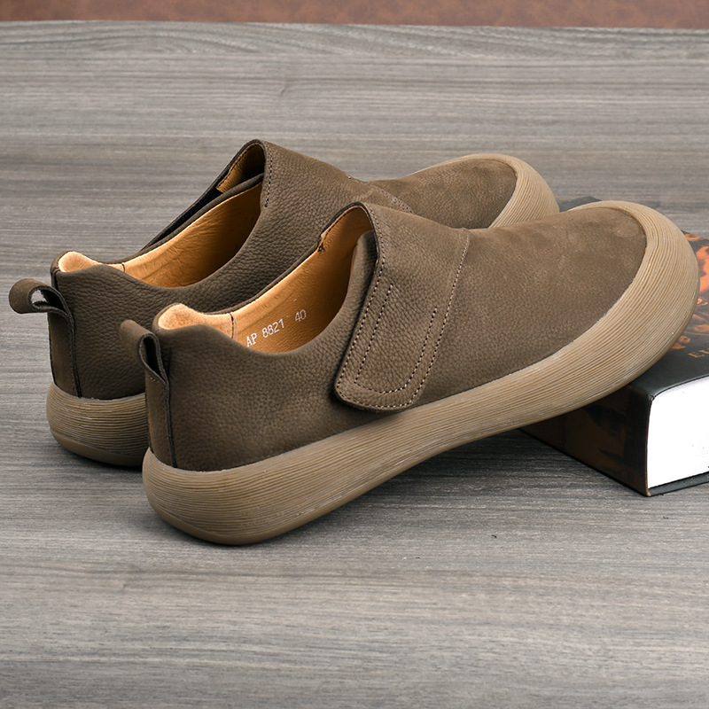 Мужские повседневные лоферы 20 – обзор и цена Men Shoes Velcro