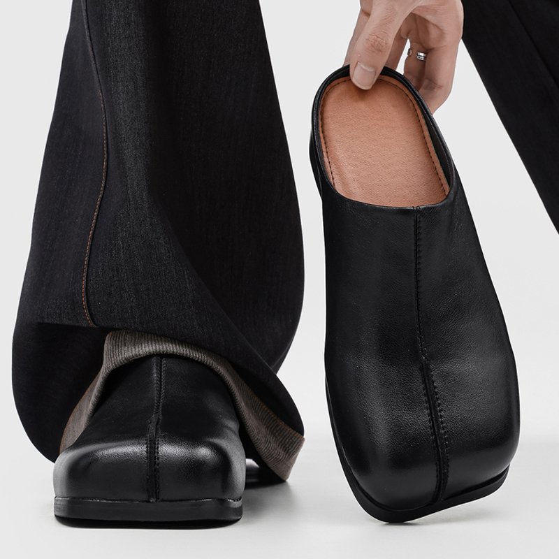 Мужские свободные мюли с разде – обзор и цена Men Shoes Essentials