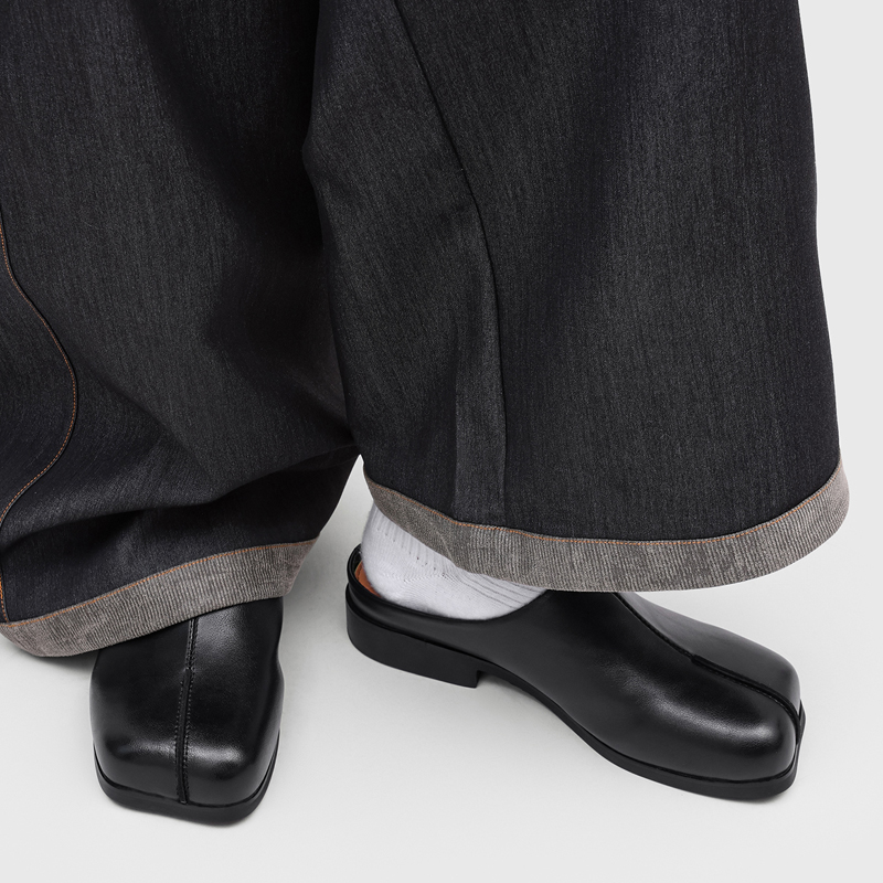 Мужские свободные мюли с разде – обзор и цена Men Shoes Essentials